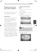 Preview for 57 page of LG HLX50W Owner'S Manual