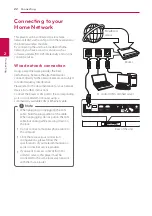 Предварительный просмотр 22 страницы LG HLX56S Owner'S Manual