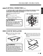 Предварительный просмотр 25 страницы LG HN7413AG User'S Manual & Installation Instructions