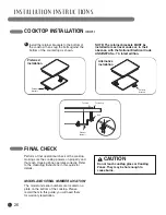 Предварительный просмотр 26 страницы LG HN7413AG User'S Manual & Installation Instructions