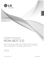 LG HOM-BOT 2.0 Owner'S Manual preview