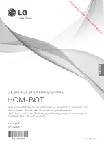 Предварительный просмотр 110 страницы LG HOM-BOT VHOMBOT* Owner'S Manual