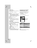 Preview for 16 page of LG HR352SC Owner'S Manual