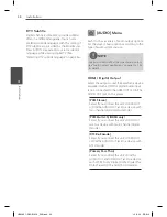 Preview for 38 page of LG HR550S Owner'S Manual