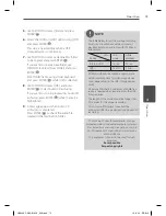 Preview for 73 page of LG HR550S Owner'S Manual