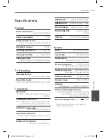 Preview for 107 page of LG HR550S Owner'S Manual