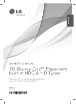 Preview for 1 page of LG HR570C Owner'S Manual