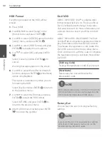 Preview for 40 page of LG HR598D Owner'S Manual