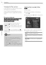 Preview for 52 page of LG HR598D Owner'S Manual