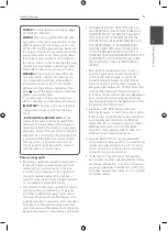 Preview for 5 page of LG HR600 Owner'S Manual