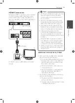 Preview for 15 page of LG HR600 Owner'S Manual