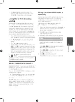 Preview for 41 page of LG HR600 Owner'S Manual