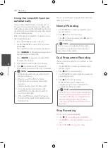 Preview for 42 page of LG HR600 Owner'S Manual