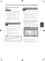 Preview for 55 page of LG HR600 Owner'S Manual