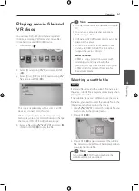 Preview for 61 page of LG HR600 Owner'S Manual