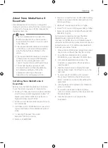 Preview for 71 page of LG HR600 Owner'S Manual