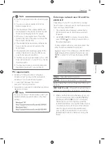 Preview for 73 page of LG HR600 Owner'S Manual