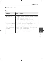 Preview for 75 page of LG HR600 Owner'S Manual