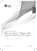 LG HR670 Owner'S Manual preview