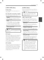 Preview for 33 page of LG HR670 Owner'S Manual