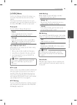 Preview for 35 page of LG HR670 Owner'S Manual