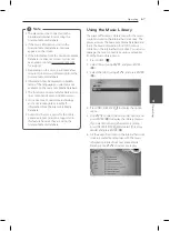 Preview for 67 page of LG HR670 Owner'S Manual