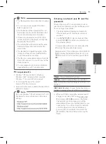 Preview for 73 page of LG HR670 Owner'S Manual