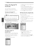 Preview for 36 page of LG HR720T Owner'S Manual