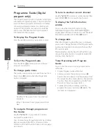 Preview for 38 page of LG HR720T Owner'S Manual