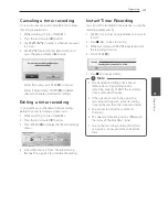 Preview for 41 page of LG HR720T Owner'S Manual