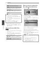 Preview for 44 page of LG HR720T Owner'S Manual