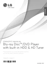 LG HR822T Owner'S Manual preview