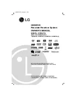 LG HR902TA Owner'S Manual preview