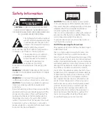 Preview for 3 page of LG HR922C Owner'S Manual