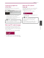 Preview for 41 page of LG HR922C Owner'S Manual