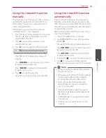 Preview for 43 page of LG HR922C Owner'S Manual