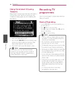 Preview for 44 page of LG HR922C Owner'S Manual