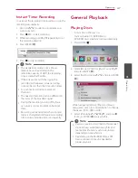 Preview for 47 page of LG HR922C Owner'S Manual