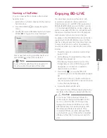 Preview for 61 page of LG HR922C Owner'S Manual