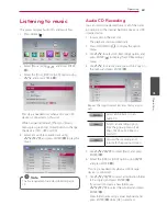 Preview for 69 page of LG HR922C Owner'S Manual