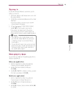 Preview for 75 page of LG HR922C Owner'S Manual