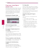 Preview for 42 page of LG HR922D Owner'S Manual