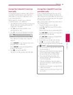 Preview for 43 page of LG HR922D Owner'S Manual