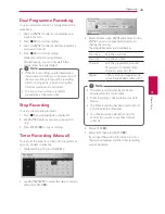 Preview for 45 page of LG HR922D Owner'S Manual