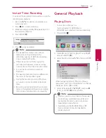 Preview for 47 page of LG HR922D Owner'S Manual