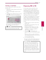 Preview for 61 page of LG HR922D Owner'S Manual