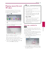 Preview for 65 page of LG HR922D Owner'S Manual