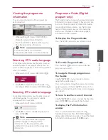 Preview for 41 page of LG HR922M Owner'S Manual