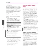 Preview for 42 page of LG HR922M Owner'S Manual