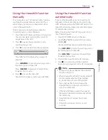 Preview for 43 page of LG HR922M Owner'S Manual